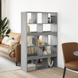 vidaXL Separator de cameră gri sonoma, 100x33x156,5 cm, lemn prelucrat