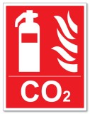 CO2 EXTINGUISHER SIGN