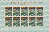 1966 Romania Exil - EUROPA minicoala nedantelata, rezistenta anticomunista, Nestampilat