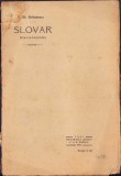 HST 174SP Slovar slavo-rom&acirc;n 1911 Ghibănescu Iași