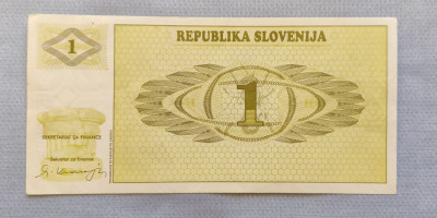 Slovenia - 1 Tolar (1990) sAV904 foto