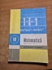 Manual de matematica - algebra - pentru clasa a 6-a - din anul 1989