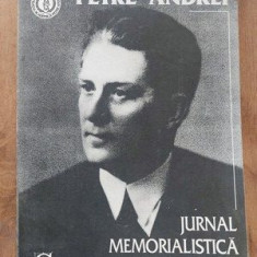 Jurnal memorialistica corespondenta- Petre Andrei