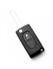 Citroen / Peugeot 307 - Carcasa tip cheie briceag cu 2 butoane, lama VA2-SH2 cu suport baterie