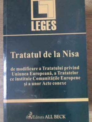 TRATATUL DE LA NISA-COLECTIV foto