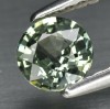 ~ ~ SAFIR NATURAL ROTUND,VERDE SUPERB - 0,50 ct. Certificat de Autenticitate ! !