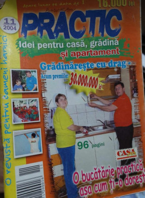 Revista PRACTIC IDEI pentru casă, grădină și apartament - noiembrie 2004 foto