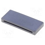 Miez ferită RICHCO pentru cablu plat 27&Omega; - 23,8mm x 3,2mm x 15mm