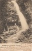 1910 CP ilustrata Sinaia - Cascada Urlatoarea, stampila CFR POIANA TAPULUI HALTA, Circulata, Printata, Prahova