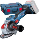 Bosch GWX 18V-15 SC X-LOCK BITURBO - Polizor unghiular fara acumulatori si incarcator Li-Ion 18 V - Ah 125 mm valiza speciala