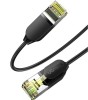 PATCH CORD FTP Ugreen Cat7, &amp;quot;NW149&amp;quot; fire din cupru, viteza maxima 10 Gbps, round fine cable, 3m, negru &amp;quot;80418&amp;quot; (timbru verde 0.08