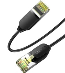 PATCH CORD FTP Ugreen Cat7, &quot;NW149&quot; fire din cupru, viteza maxima 10 Gbps, round fine cable, 3m, negru &quot;80418&quot; (timbru verde 0.08 lei) - 6957303884186