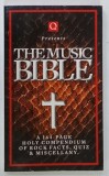 THE MUSIC BIBLE , A 164 PAGE , HOLY COMPENDIUM OF ROCK FACTS , QUIZ AND MISCELLANY by BEN MITCHELL