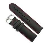 Curea Ceas Silicon Negru 20mm 22mm 24mm 26mm Time Veranda WZ750 Cauciuc Sport