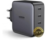 Incarcator Retea UGREEN CD226 100W 3A 1 x USB-A - 3 x USB-C Negru