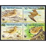 MARSHALL ISLANDS 1997 WWF FAUNA PROTEJATA PASARI