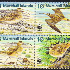 MARSHALL ISLANDS 1997 WWF FAUNA PROTEJATA PASARI