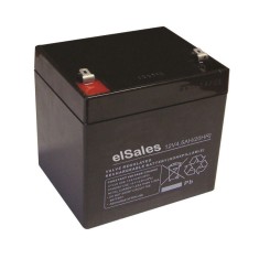Acumulator elSales ELS-AC1245 , 12 Volti , 4.5 Amperi pentru UPS-uri , case de marcat , alarma , negru
