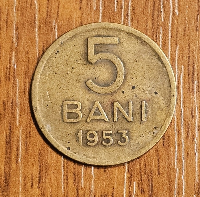 5 bani 1953, RPR / Rom&acirc;nia