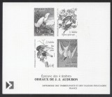 France - Birds Flowers PROOFS ESSAYS MNH W.002, Nestampilat