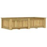 vidaXL Jardinieră &icirc;naltă, 196 x 100 x 50 cm, lemn de pin tratat 49097