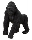 Cumpara ieftin Statueta decorativa, Gorilla, Mauro Ferretti, 35 x 21.5 x 37.5 cm, polirasina, negru