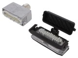 Conector HDC 24 pini 500V 16A tată-mamă