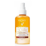 Vichy Capital Soleil Apa de protectie solara pentru un bronz sporit SPF 50, 200 ml