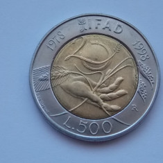 500 LIRE 1998 ITALIA-FAO