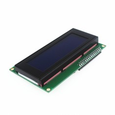 Ecran lcd 2004 20x4 caractere albastru 5V cu modul I2C foto