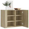 VidaXL Dulap de perete, stejar sonoma, 75x35x60 cm, lemn prelucrat 848425