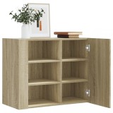 VidaXL Dulap de perete, stejar sonoma, 75x35x60 cm, lemn prelucrat