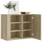 vidaXL Dulap de perete, stejar sonoma, 75x35x60 cm, lemn prelucrat 848425