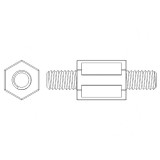 Piuliță distanțieră hexagonală M6 35mm