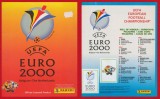UEFA EURO 2000 BELGIA - OLANDA album complet cu abtibildele lipite.