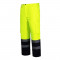Pantaloni reflectorizanti captusiti, impermeabili, termoizolatori, 6 buzunare, marime S, Verde