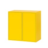 Boxie 2 ajt&oacute;s fali szekr&eacute;ny 80x80x37 cm s&aacute;rga