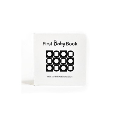 First Baby Book: Black and White Patterns Adventure foto