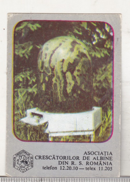 bnk cld Calendar de buzunar 1981 - Asociatia crescatorilor de albine