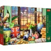PUZZLE TREFL 1000 PREMIUM PLUS TEA TIME TOATE LUCRURILE BRITANICE, TREFL 1000P