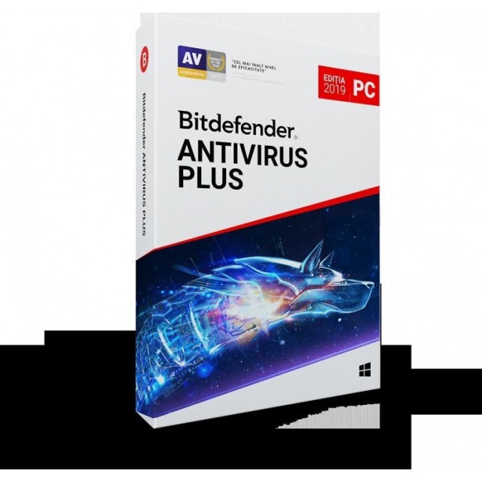 Licenta retail bitdefender antivirus plus 2019 - protectie de baza pentru pc-uri windows performanta optimizata Licenta retail bitdefender antivirus plus 2019 - protectie de baza pentru pc-uri windows performanta optimizata