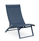 Cumpara ieftin Set 2 fotolii gradina recliner albastru Taylor 53x166.5x90 cm
