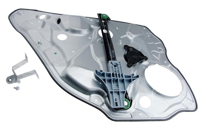 Macara geam Vw Polo 2001-, Spate Dreapta Cu Protectie, NTY EPS-VW-010