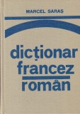 Dictionar Francez-Roman Marcel Saras | Carte Lingvistica Referinta | Franceza Romana | 414 Pagini | 1976