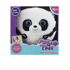 Jucarie interactiva plus Panda cu lumini, sunete si functie inregistrare