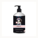 Șampon pentru Pisici BAOLUQI, &Icirc;ngrijire Anti-Năp&acirc;rlire, 500 ml, Flacon Negru, Roz
