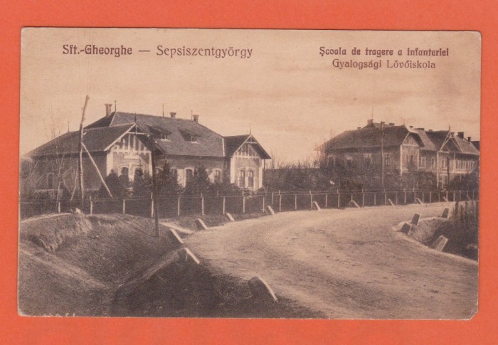 AMS @ - SFANTU GHEORGHE, 1927, SCOALA DE TRAGERE A INFANTERIEI, CIRCULATA