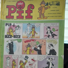 Revista Pif nr.1222/1968, text in limba franceza