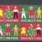 USA, Cinderella 1954 Christmas x 4, MNH, imperf. bottom L.084