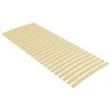 Somiera Pat 80x200 cm vidaXL, 24 Sipci Plop, Maro, Rulabila